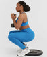 OA | Effortless Seamless Leggings - Tropical Blue